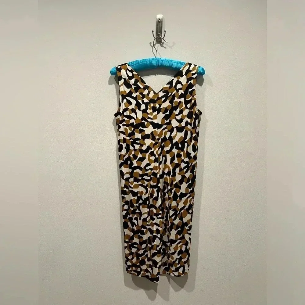 DIANE VON FURSTENBURG Silk Side Tie Dress / Size 4 / - Picture 5 of 8
